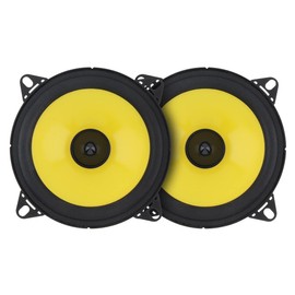 ePathChina 2pcs Full Range Frequency Car Audio Speaker Heavy Mid-bass Ultra-thin Modified Speaker Non-destructive Installation (4 Inch)