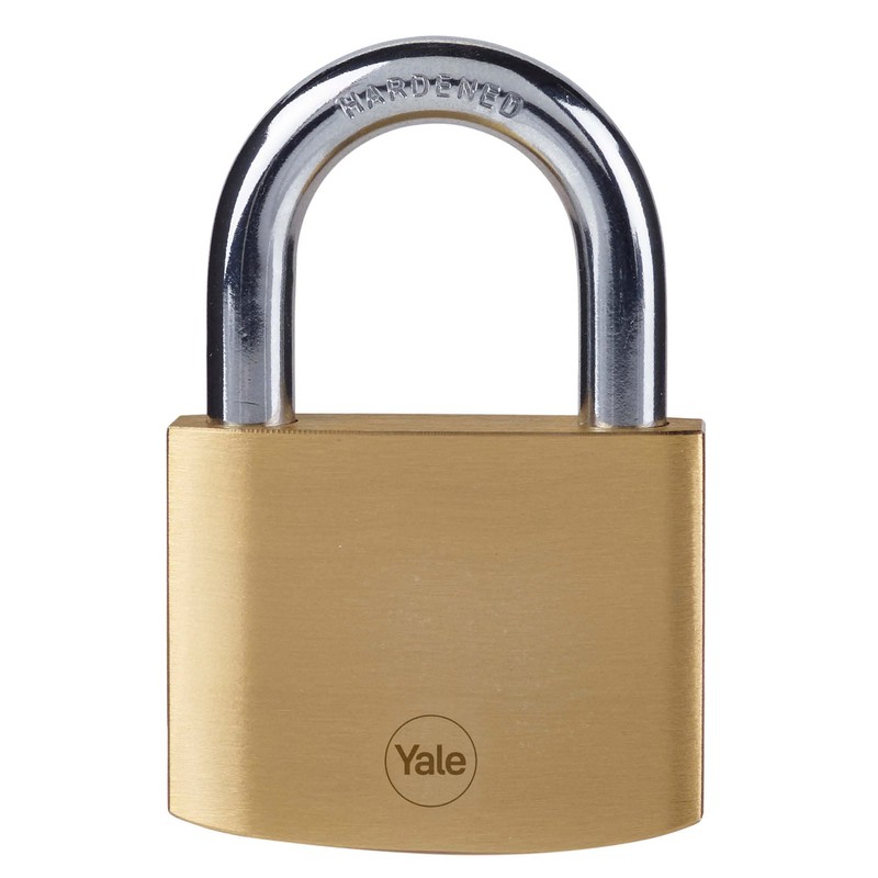 Yale Y110B/60/132/1 - Brass Padlock (60 mm) - Indoor Lock
