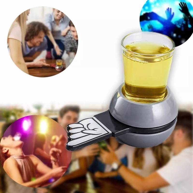 Dolores Ruleta Shoot Juego Mesa Taza Medidora Spin Shot Para