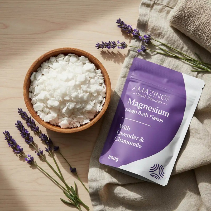 Amazing You Magnesium Sleep Bath Flakes, 2kg