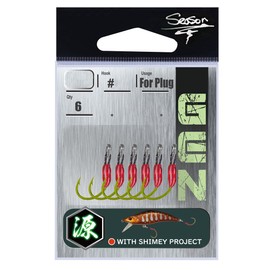 Season Tackle Gen, Single Hook, Classic Gold, S