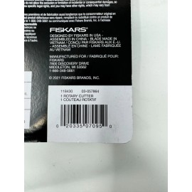 Fiskars Titanium Loop Rotary Cutter, 60mm Blade, Right/Left Handed