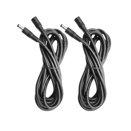 9.8ft DC5.5x2.5mm 19V 24V Male to Female Cable,14AWG Male to Female Extension Cable,12V Emergency Power DC5525 Connector,for CCTV camera,Solar Monitoring,LED Light Strips,Power Concentrator Box,2-Pack