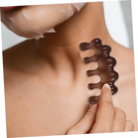 Ipetboom Wide Tooth Wooden Massage Comb Scalp Applicator for Women Men Hair Detangler