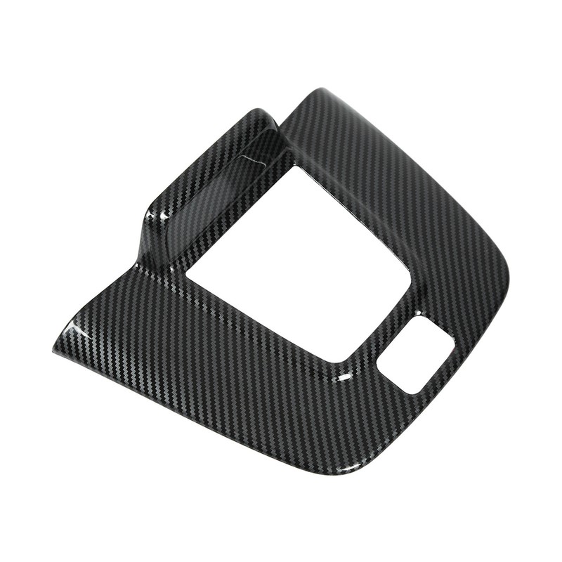Car Interior Dashboard Trim Behind Navigation Carbon Fiber Style Replacement