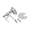 Stainless Steel Marine Deck Floor Lock Highly Polishing Yacht Boat