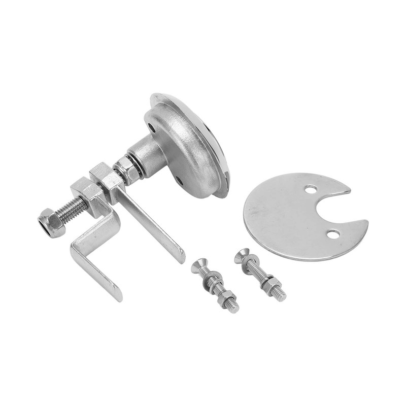 Stainless Steel Marine Deck Floor Lock Highly Polishing Yacht Boat