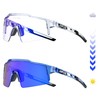 KAPVOE Photochromic Cycling Glasses UV 400 Protection TR90 Frame Sports