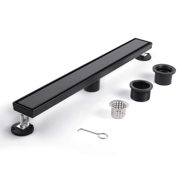 BARONAGE 36-Inch Linear Shower Drain, 2-in-1 Flat & Tile Insert
