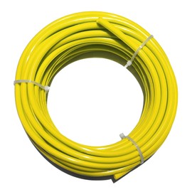 Beduan 8mm x 5mm Yellow Pneumatic Tubing Pipe PU Polyurethane Air Compressor Tubing Hose Pipe Line Fluid Transfer 39.4ft 12 Meter