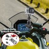 GUAIMI Motorcycle Phone Mount Action Cam Holder for Kawasaki Ninja650