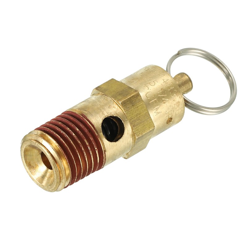 PATIKIL 1/4" Male NPT Safety Valve, Air Pressure Release Valve