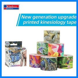 Kindmax 건강 관리 패션 인쇄 운동 스포츠 근육 보호대 5cm x 롤을 위한 다채로운 요법 테이프 키트 [04 Fairyland] Kindmax Health Care Fashion Printed Exercise Sports Muscle Supporter 5cm x Roll Colorful Therapy Tape Kit [04 Fairyland]