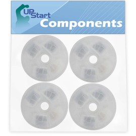 UpStart Components 4-Pack Pet Water Fountain Filter Replacement for Catit Design Senses Cat Water Drinking Fountain - Compatible with Catit Water Fountain Filter Brand