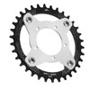 34T 104 BCD Electric Bike Chainring and Adapter for Bafang