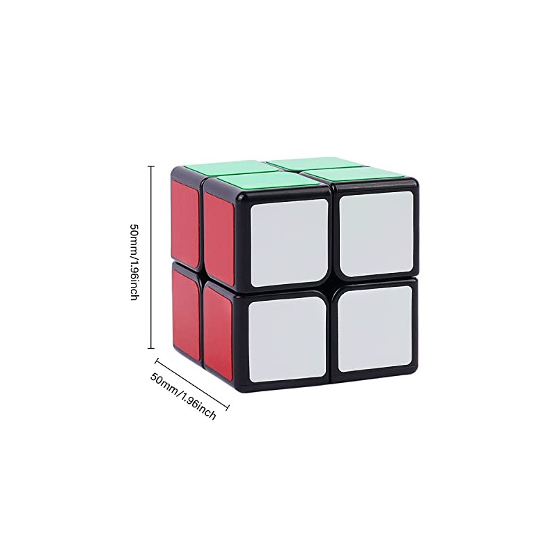 2x2 Cube Toys Puzzle, Black