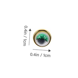 Operitacx Pack of 100 Coloured Two-Legged Nails Zag Clasps Giant Paper Pins Art Kit Charm Slico Checkbook Craft Mini Brads Decorative Brads Made of Alloy