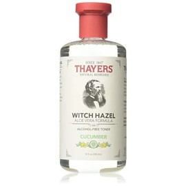 Thayers Alcohol Free Witch Hazel Toner with Aloe Vera Cucumber 12oz Pack of 3