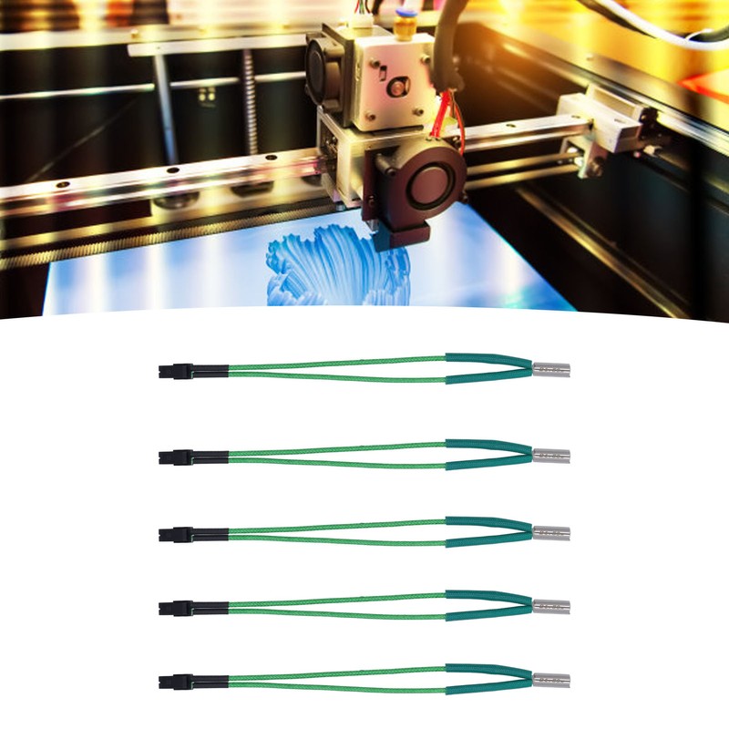 5Pcs Heater Cartridge Fast Heating 350℃ 6 X 15mm Head
