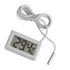 EVGATSAUTO Termómetro Digital, Mini Pantalla LED Medidor de Temperatura Digital