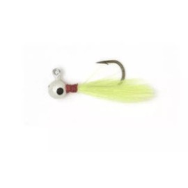 Lindy 2 Packs Lindy Little Nipper Ice Fishing Jigs Chartreuse 1/16 OZ