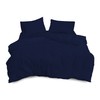 Sapphire Collection Plain Duvet Cover With Pillow Case Non Iron