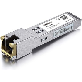 2.5G SFP-T, 2.5GBase-T, SFP to RJ45 SFP, Industrial Grade, Compatible with Ubiquiti UniFi, Fortinet, Netgear, TP-Link and Other Open Switches