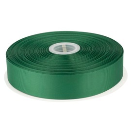 Tekdeere 1-1/2 inch Solid Forest Green Grosgrain Ribbon 100 Yards, Perfect for Gift Wrapping, Crafts, Bows Making, Sewing, Wreaths, Hair Accessories and Wedding Decoration