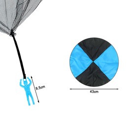 Lotsdonxia 2-Pack Parachute Toy Soldiers Hand-Launch Army Figures Kids’ Paratrooper Flying Toys Fun for Both Boys and Girls Outdoor Play