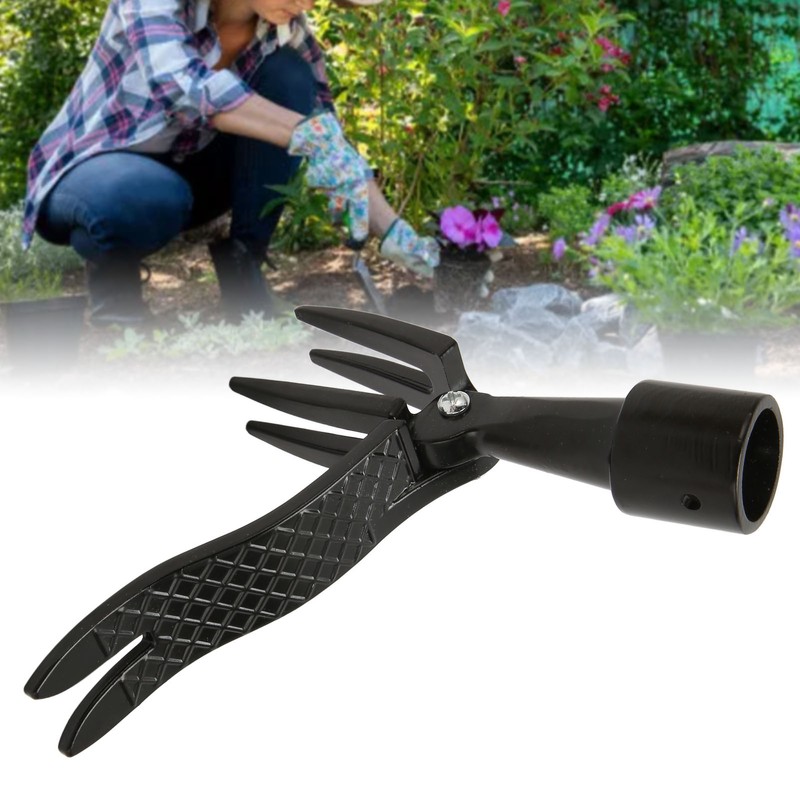 Stand Up Weed Puller 4 Claws Sturdy Steel Anti Slip