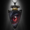 AttractionOil.com Dragon Eye Arrowhead Necklace
