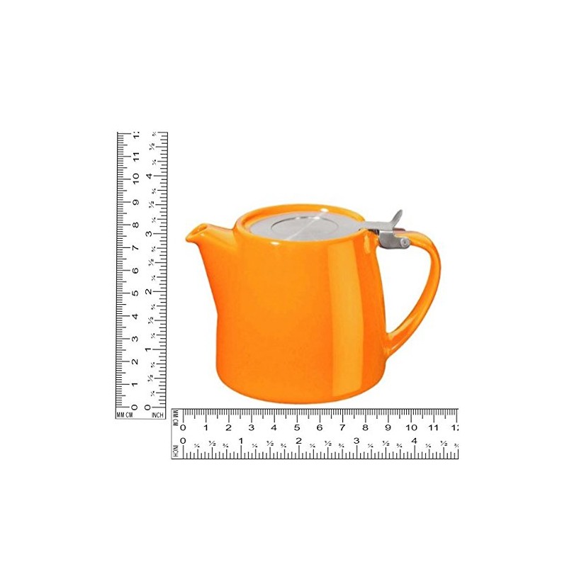 Forlife Stump Teapot Orange 410ml
