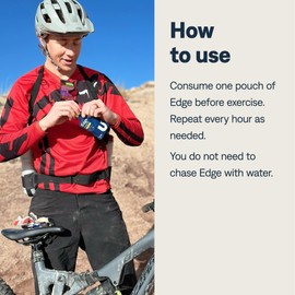 UCAN UCAN Edge Energy Gel Shots, Strawberry Banana (12, 2 Ounce Packets) for Running, Training, Workouts, Fitness, Cycling, Crossfit | Sugar-Free, Vegan, & Keto Friendly Energy