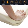 SecosAutoparts Driver & Passenger Side Bottom Microfiber Leather Seat Cover