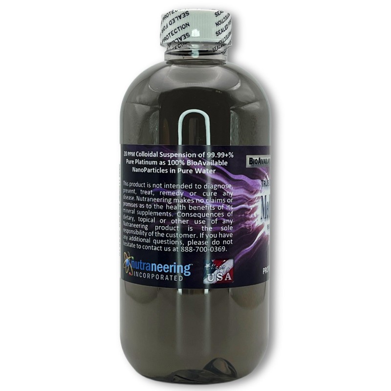 MediPLATINUM True Colloidal Platinum Dietary Supplement - 250 mL (8.45