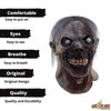 Mask Head & Neck Zombie Furious Walker