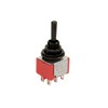 bangdan Mini 3-way Toggle Switch ON-ON-ON Round Lever Black