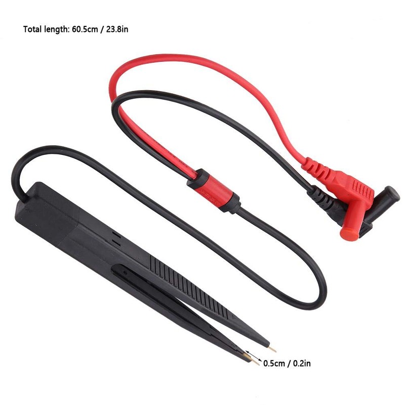 Portable SMD SMT Chip Test Clip LCR Meter Smart Tweezers