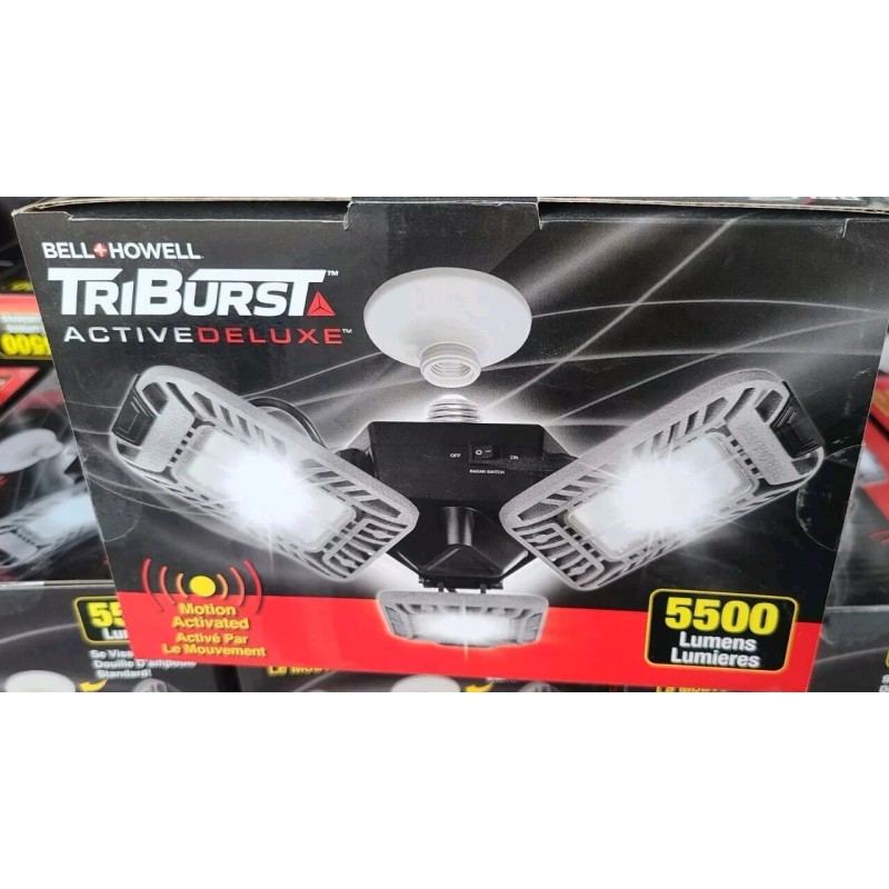 Bell+Howell TriBurst 5500 Lm. LED Active Motion Sensor Light Model