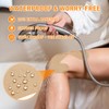 Precut Kinesiology Tape for Knees,24 Ct,20% Stronger Adhesive,Beige
