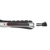 Wedo 787009 Safety Cutter 2-in-1, 9 mm, automatischer Klingenrückzug, Rasterautomatik,