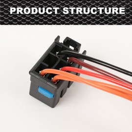 CNNELL Junction Block Mbec Seo Connector Compatible with GM Upfitter Chevy GMC 1999-2006 12193930