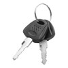 Schwinn Bike Key Lock in Braided Steel Cable, 2 Keys
