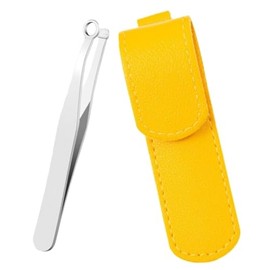 VICASKY Stainless Steel Nose Hair Trimmer Set Round Head Design for Men Reusable Nasal Hair Clippers Precision Grip for Easy Trimming for Personal Grooming