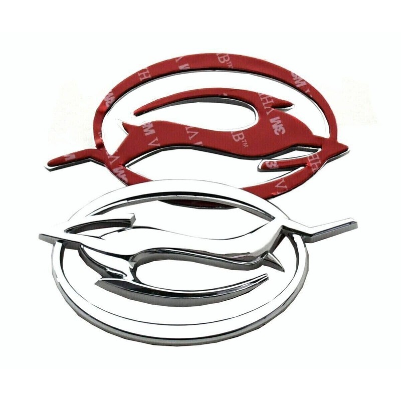4Pc Impala SS Rear Quater Panel Emblems Plus Flying Impala