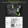 Wireless Bike Computer LCD Backlit Display Waterproof Bike Speedometer Odometer