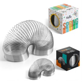 AIUAZA Walking Spring Defrost Toy, Metal Springs, Mini Metal Flipping Toy, Fingertip Speed Toy, Party Favor, Children's Toy, Autism Decompression Toy (Small Size)