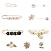 Pack of 9 Brooches for Clothing Modern Brooch Women's Clothing