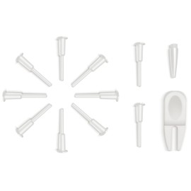 Ten Fitness Exercise Sport Yoga Ball Air Stopper | Replacement Plug Stem | Valve Pin Adapter Kit