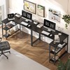 Huuger L Shaped Desk, 47 Inches Computer Desk with Reversible